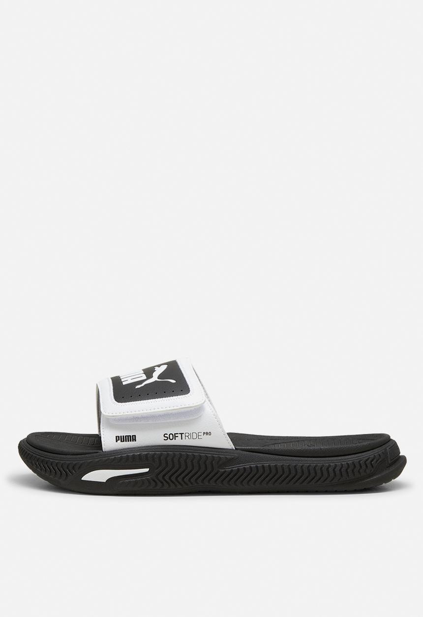 PUMA - SoftridePro Slide 24 V - White/Black