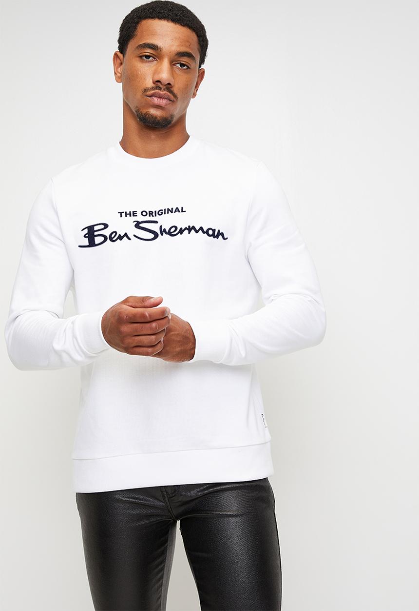 Ben Sherman - Signature Crew Sweat - White