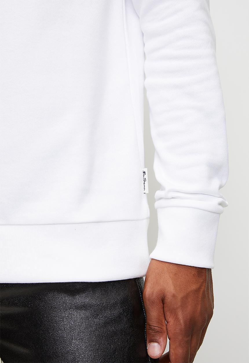 Ben Sherman - Signature Crew Sweat - White