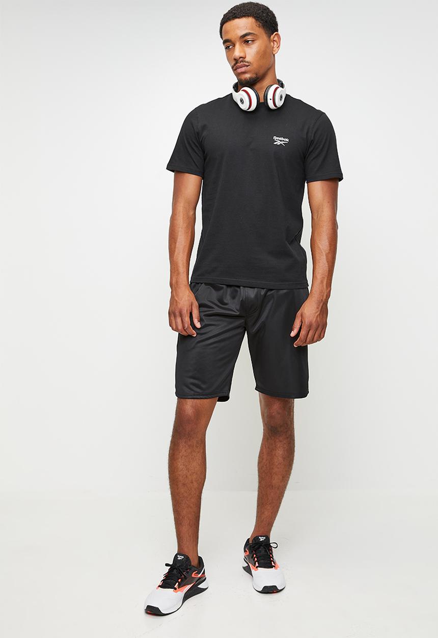 Reebok - Cody small logo crew neck short sleeve tee - black