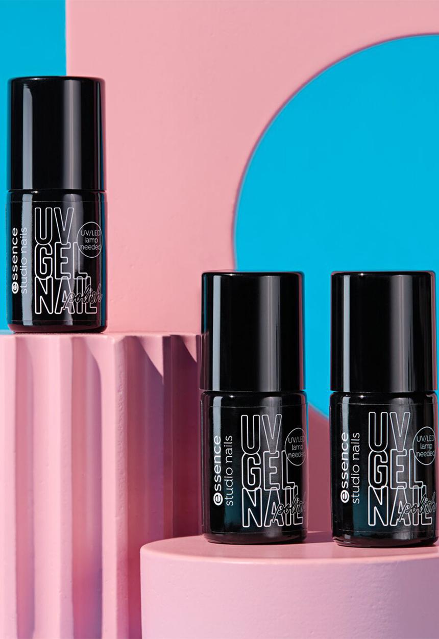 essence - Studio Nails UV GEL NAIL Polish - 10 baby, comeBLACK!