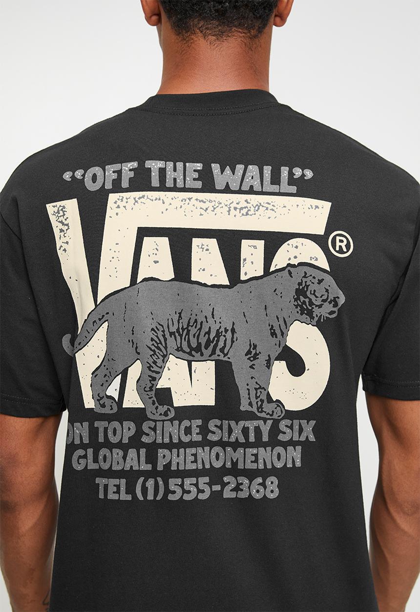 Vans - Awaken Tiger short sleeve Tee - Black