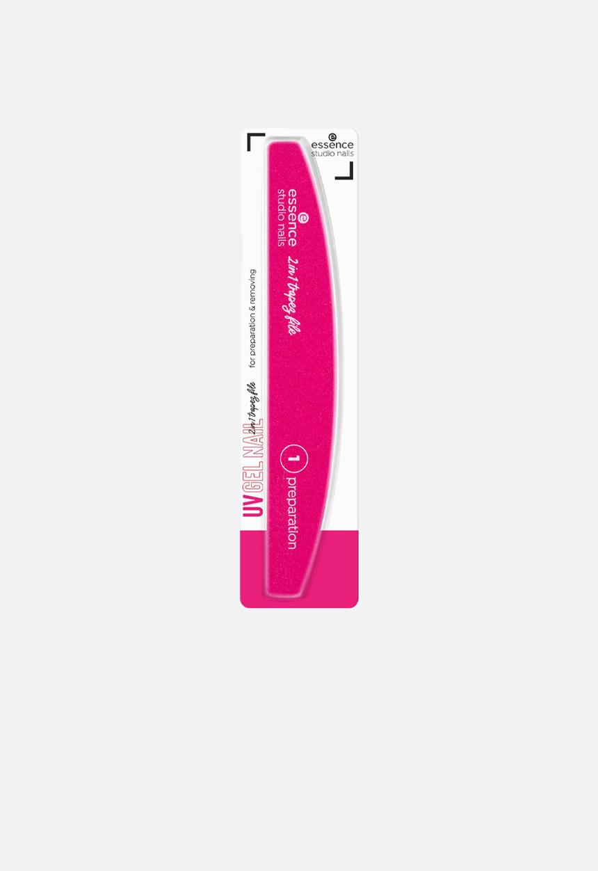 essence - Studio Nails UV GEL NAIL 2 in 1 Trapez File