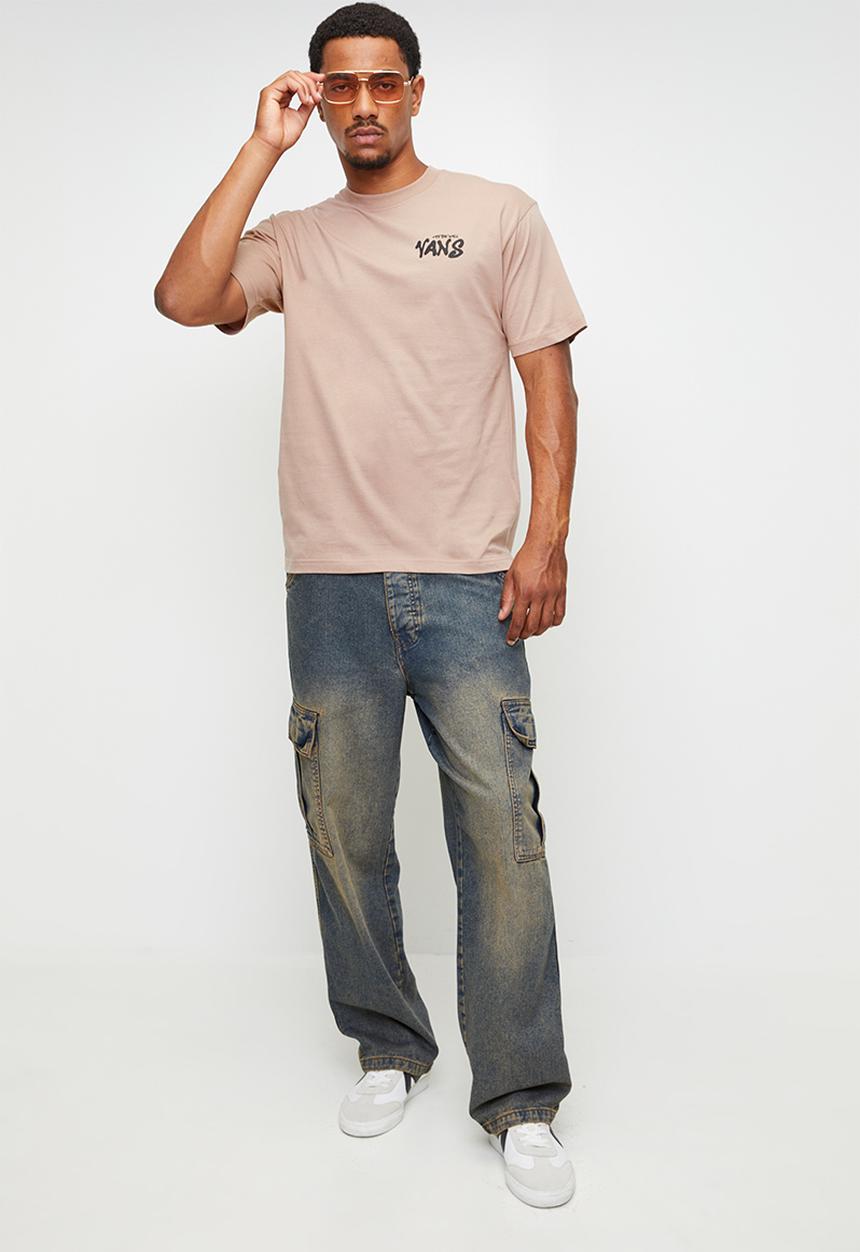 Vans - Repear sam loose short sleeve tee - warm taupe