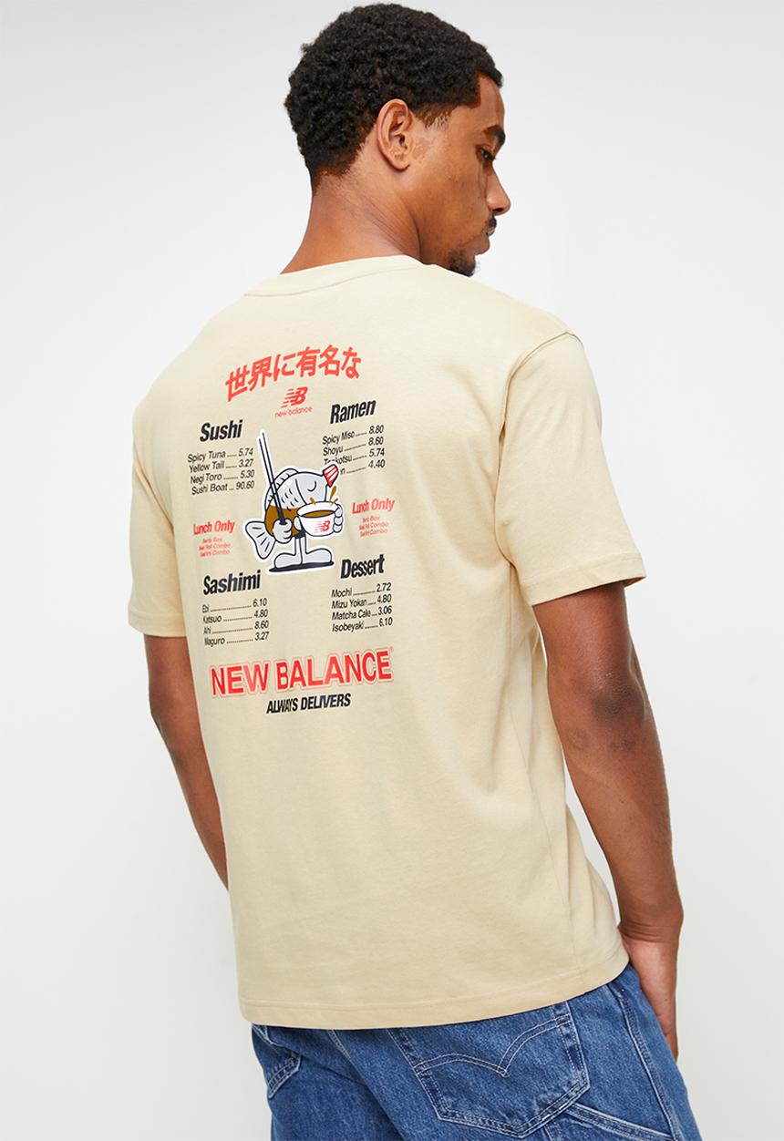 New Balance  - NB Athletics Taste Of NB Ramen Tee - Brown
