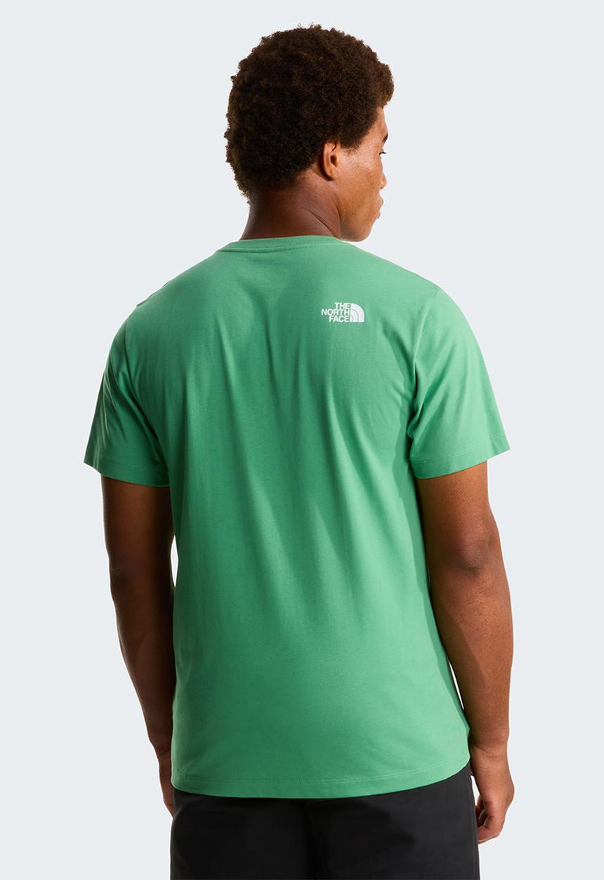 The North Face - M Evolution Half Dome Regular Short Sleeve Tee - Dimmed Algae