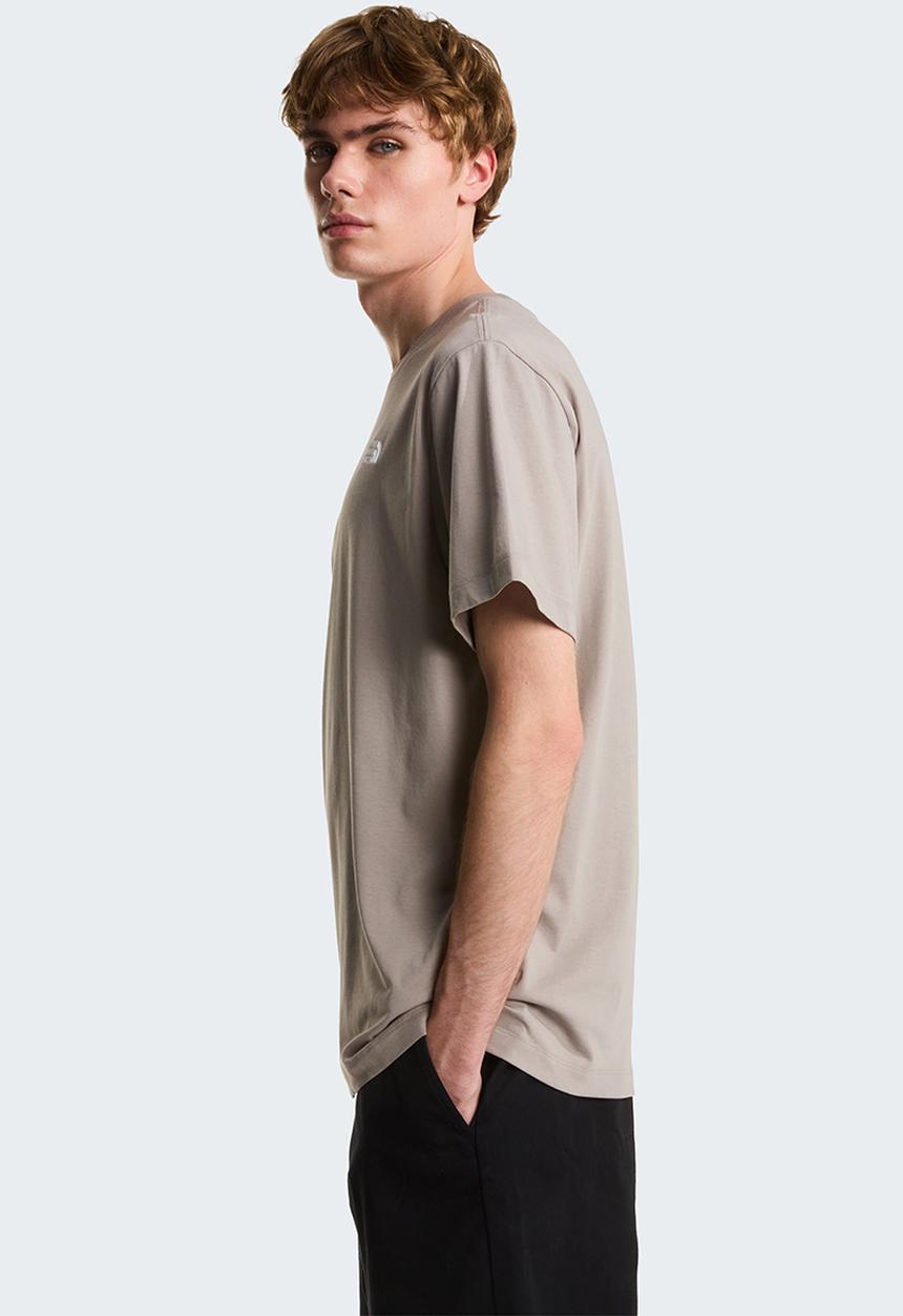 The North Face - M Evolution Simple Dome Regular Short Sleeve Tee - Stone Slab