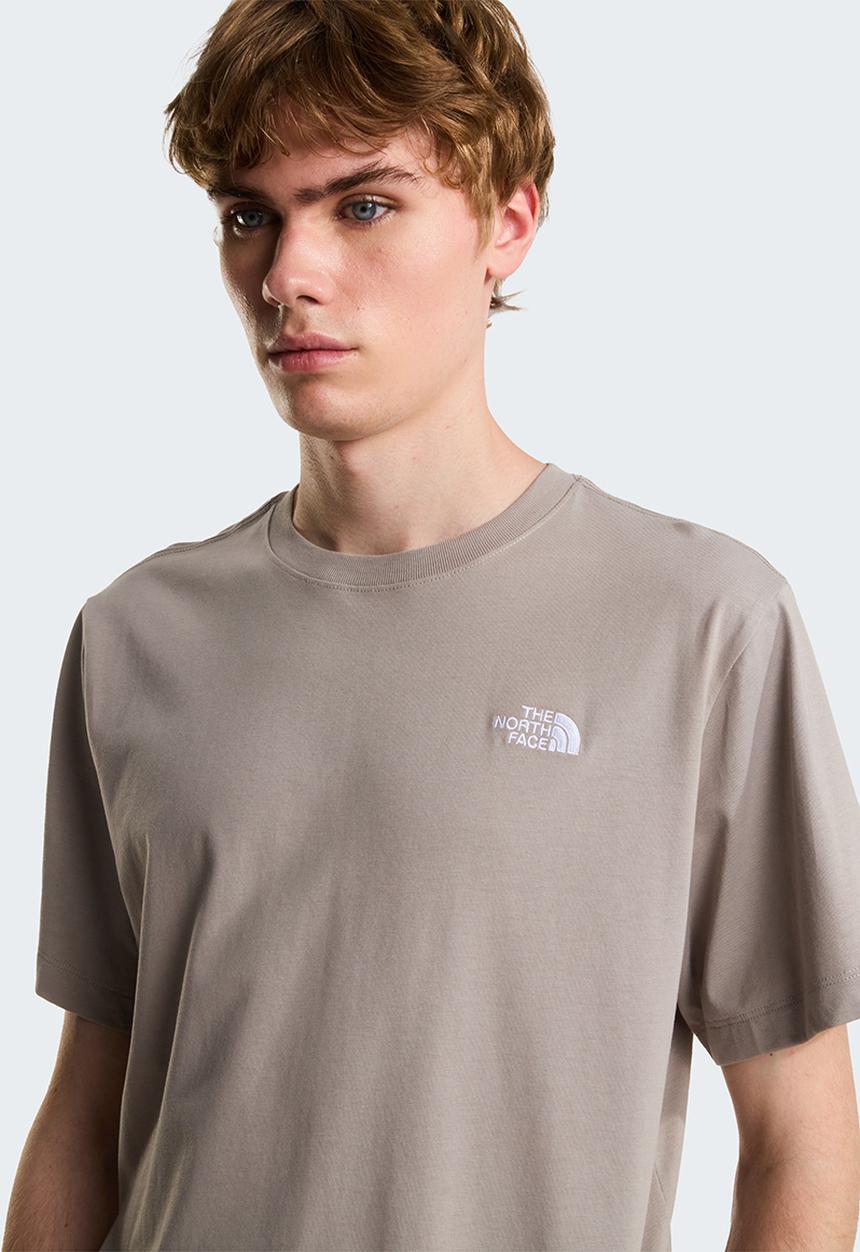 The North Face - M Evolution Simple Dome Regular Short Sleeve Tee - Stone Slab