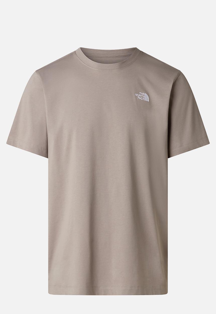 The North Face - M Evolution Simple Dome Regular Short Sleeve Tee - Stone Slab