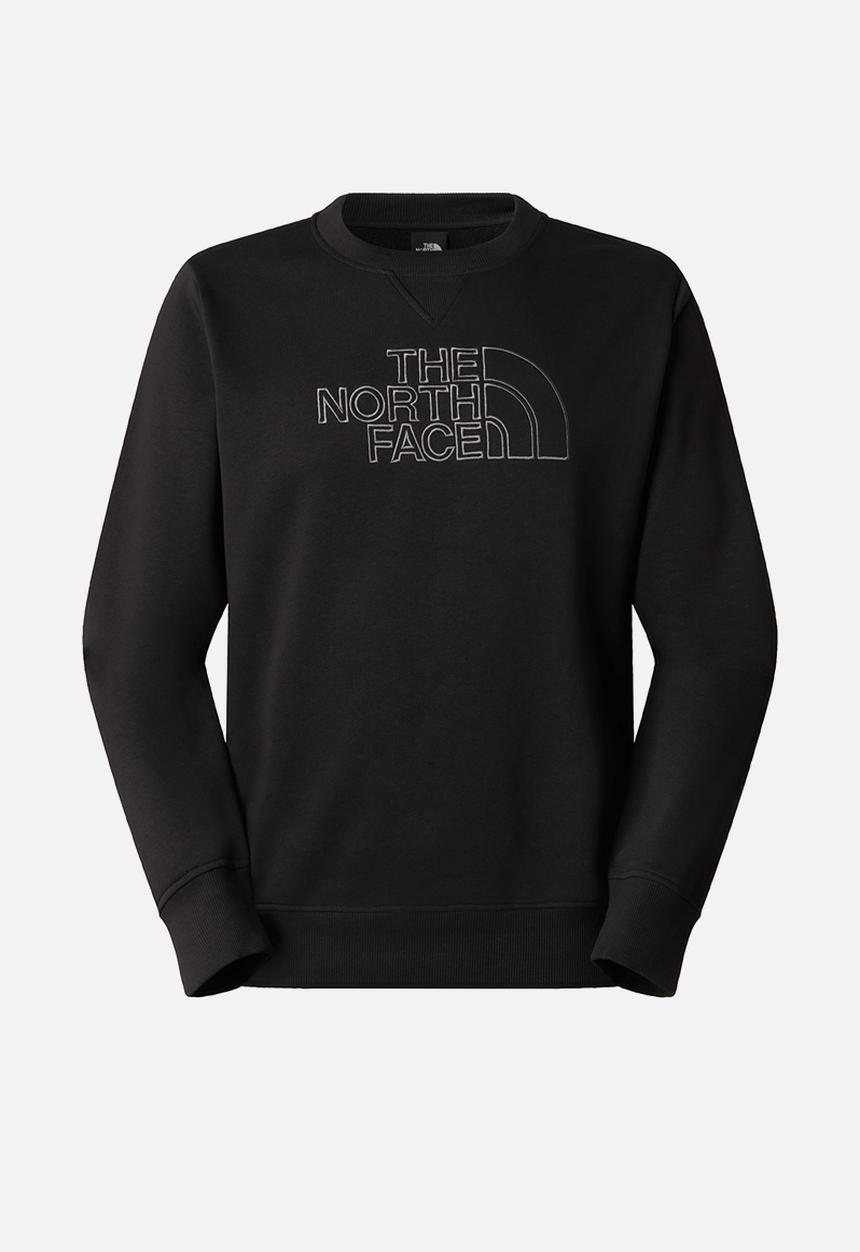 The North Face - Drew Peak Light Regular Crew - Tnf Black-Anthracite Grey