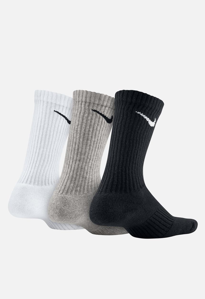 Nike - Youth Nike Perf Cushion Crew 3 Pack Socks