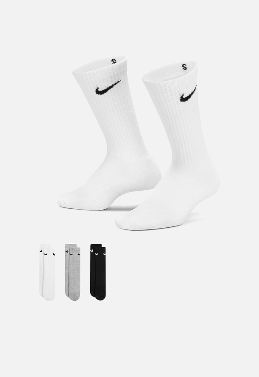 Nike - Youth Nike Perf Cushion Crew 3 Pack Socks