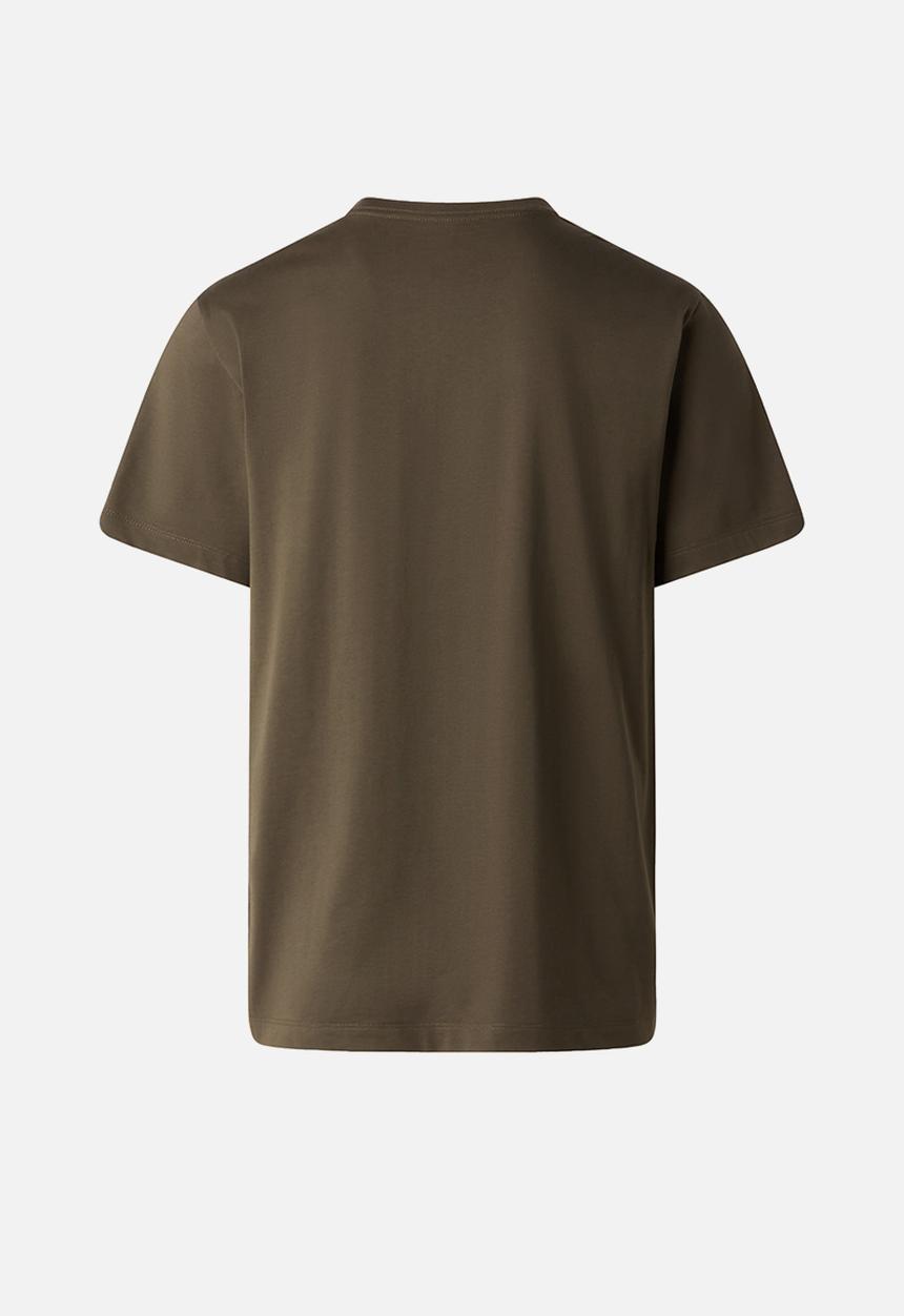 The North Face - Evolution Simple Dome Regular Short Sleeve Tee - New Taupe Green