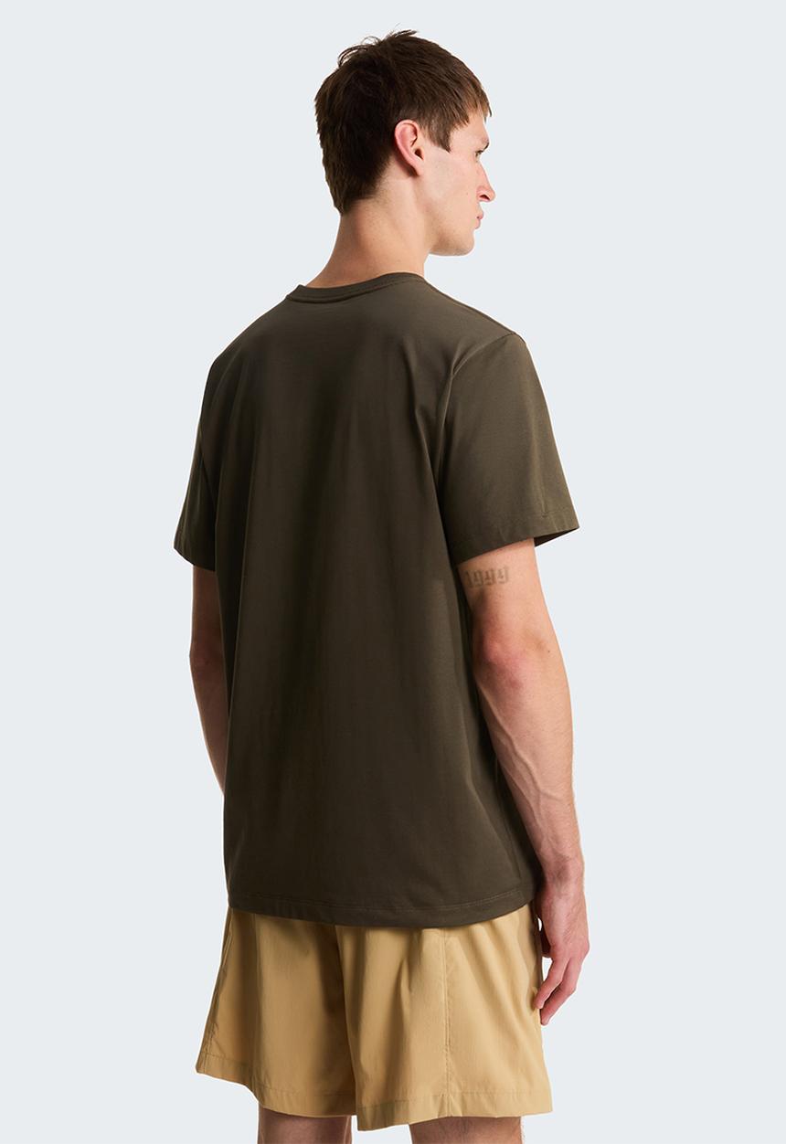 The North Face - Evolution Simple Dome Regular Short Sleeve Tee - New Taupe Green