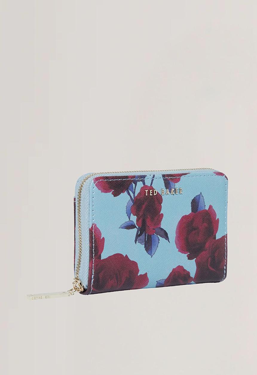 Ted Baker - Elodi small purse cardholder - blue & red 