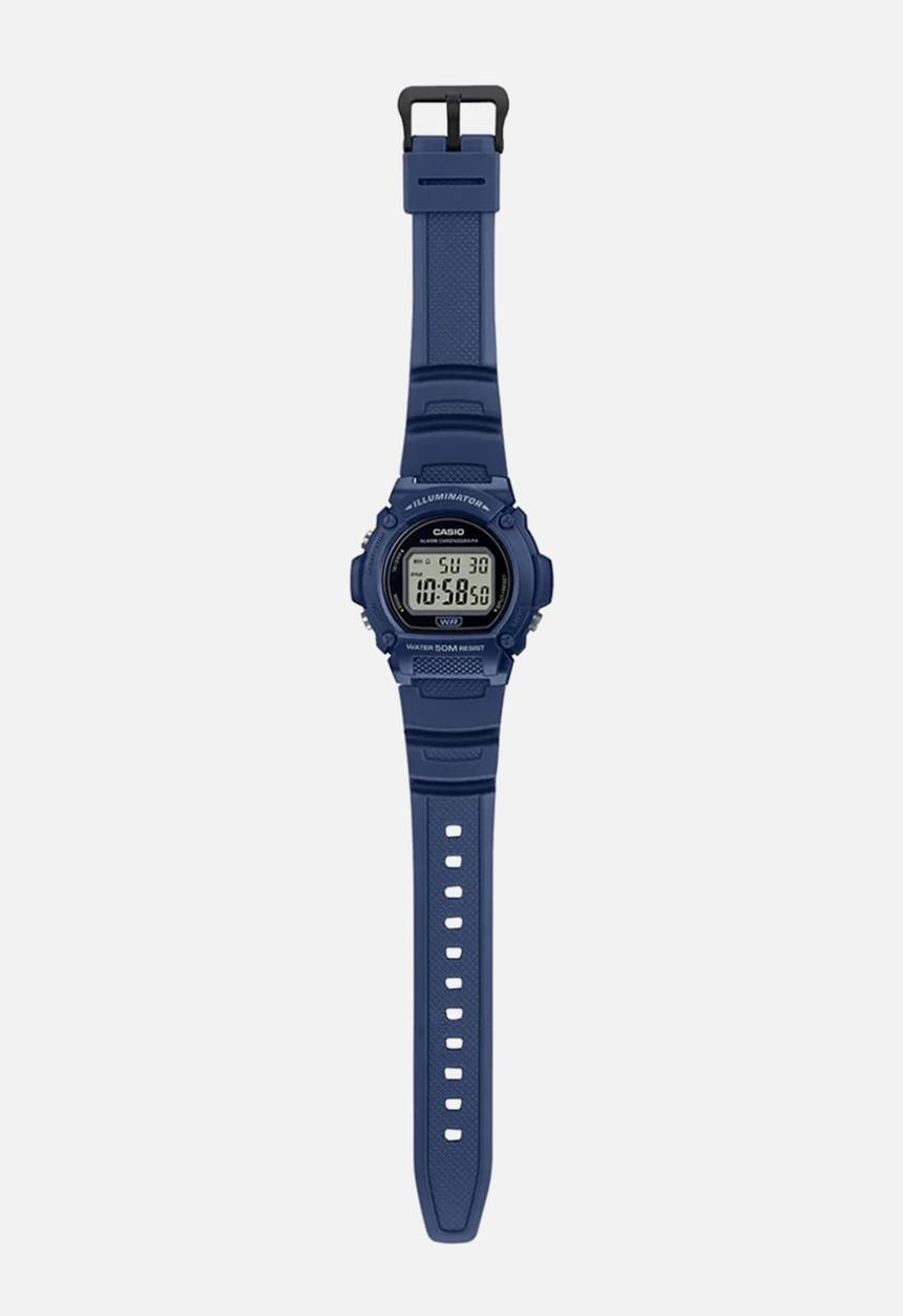 Casio - Digital blu dial - blue