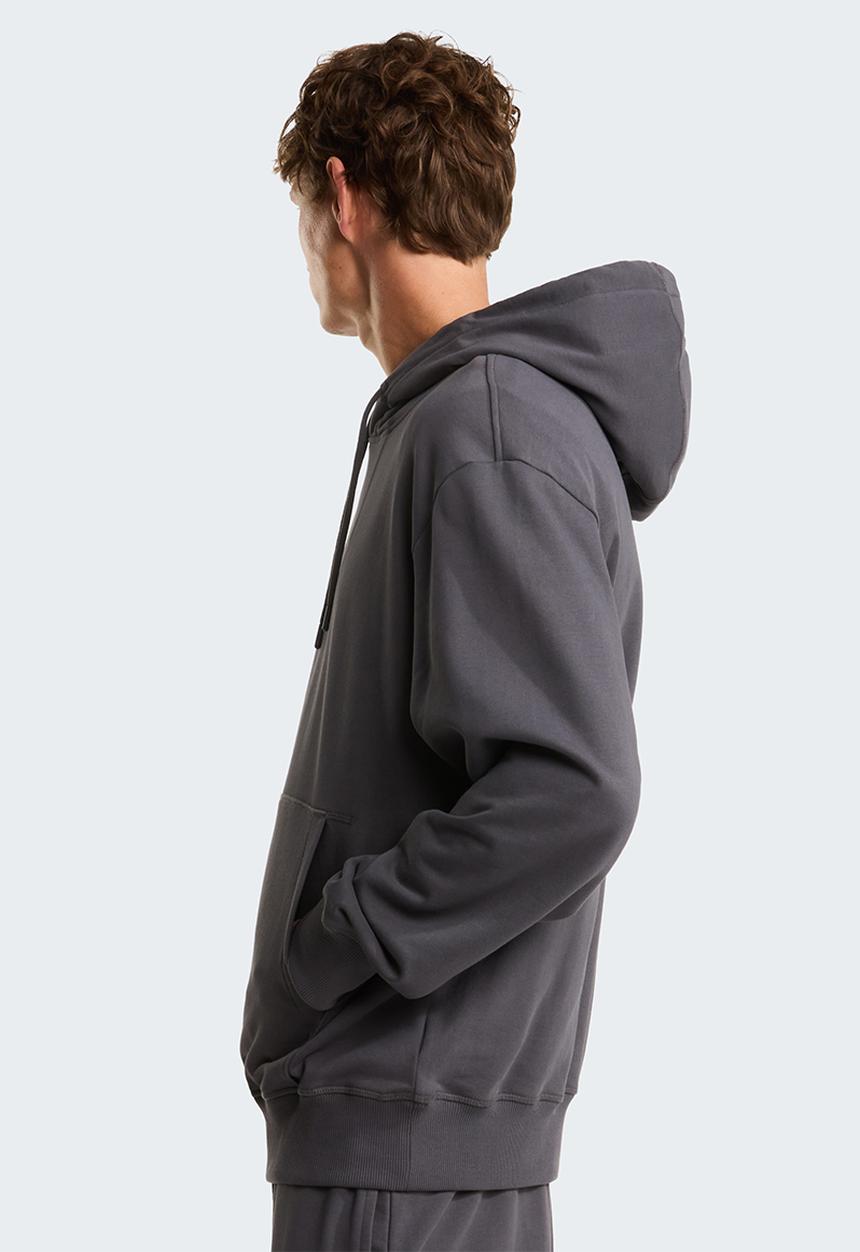 The North Face - Essential Light Relaxed Hoodie   - Anthracite Grey