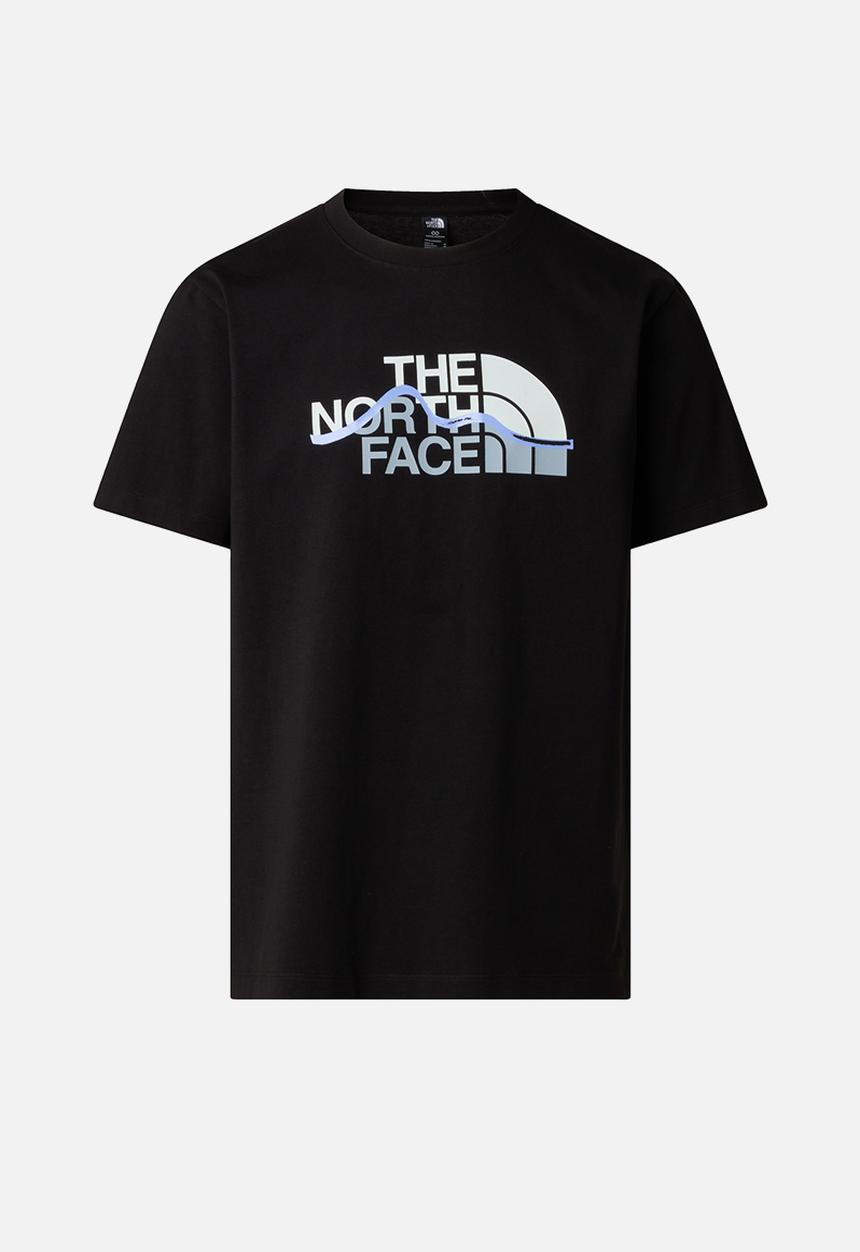 The North Face - Mountain Line Regular Short Sleeve Tee-Graphic - Tnf Black