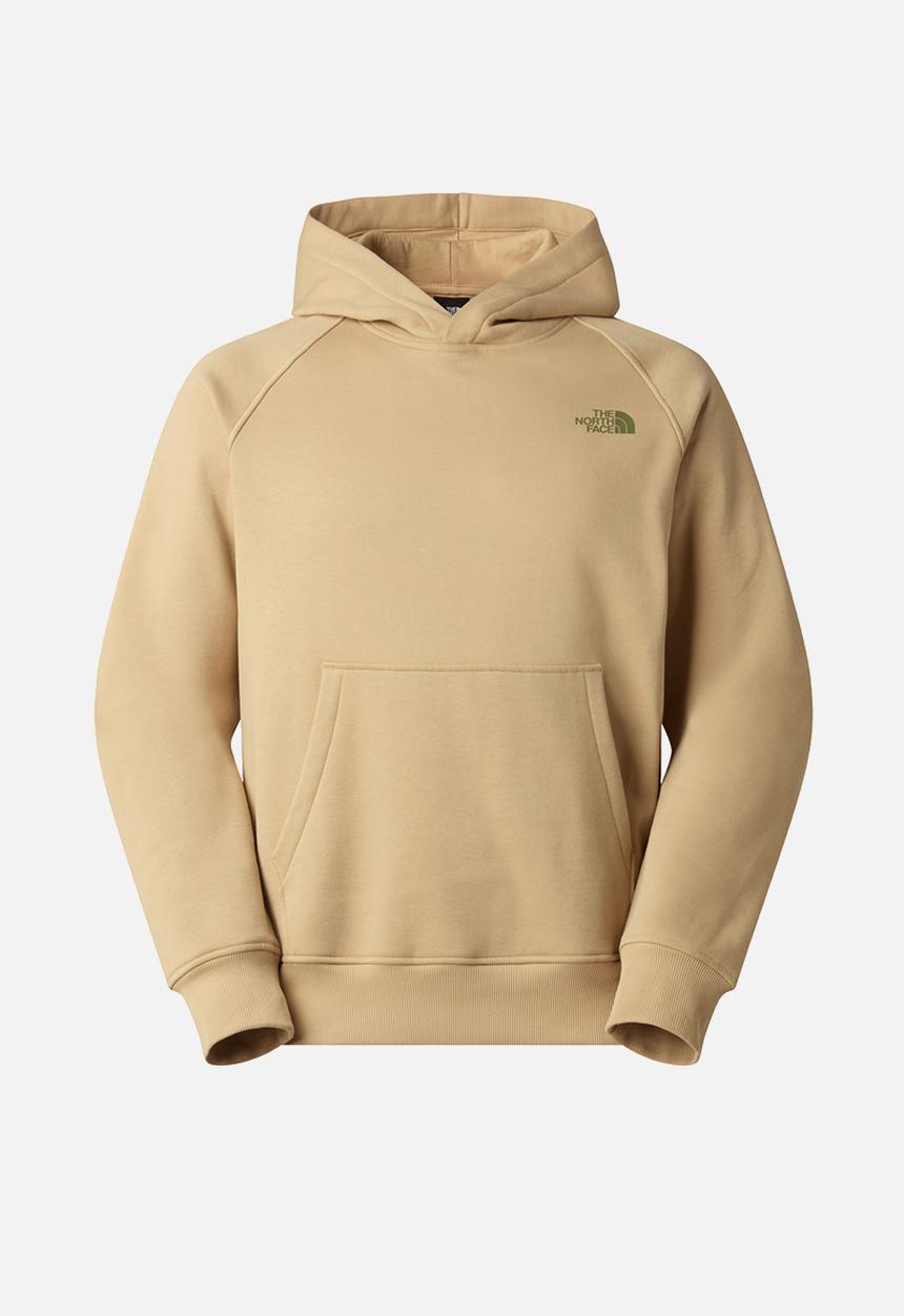 The North Face - Raglan Box Nse Regular Hoodie - Khaki Stone