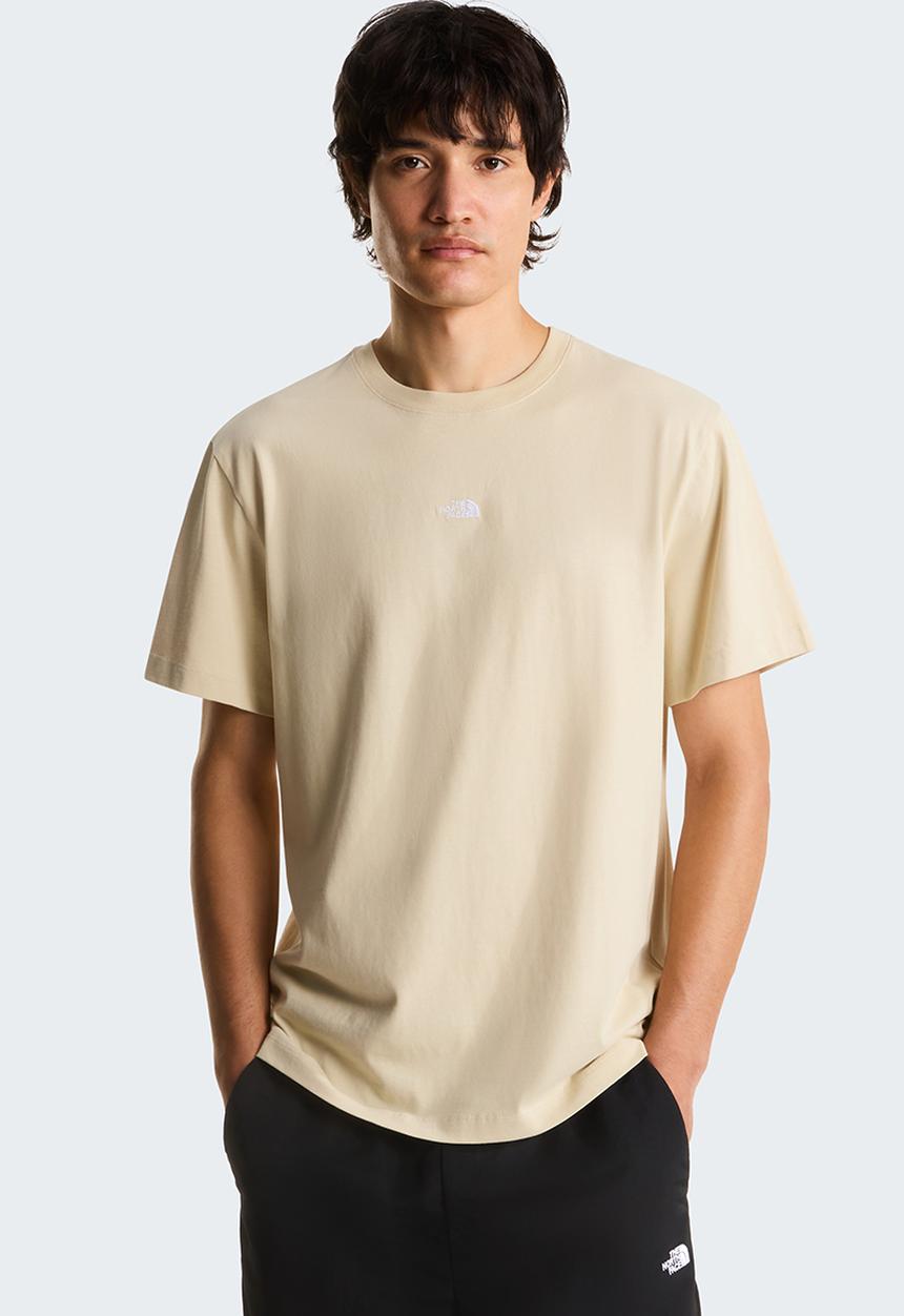 The North Face - Essential Center Logo Relaxed Short Sleeve Tee - Desert Stone