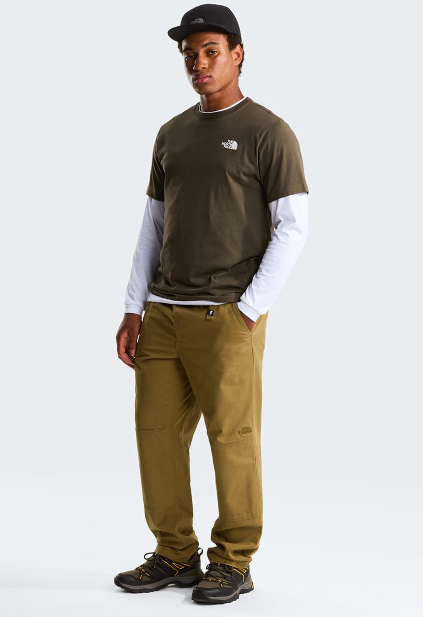 The North Face - North Faces Regular Short Sleeve Tee-Graphic - New Taupe Green
