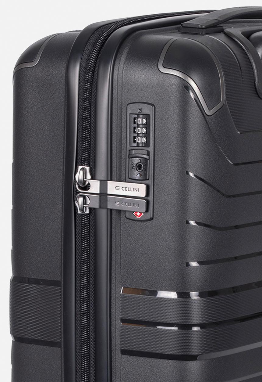 Cellini - Guardlite Trolley Case - Black