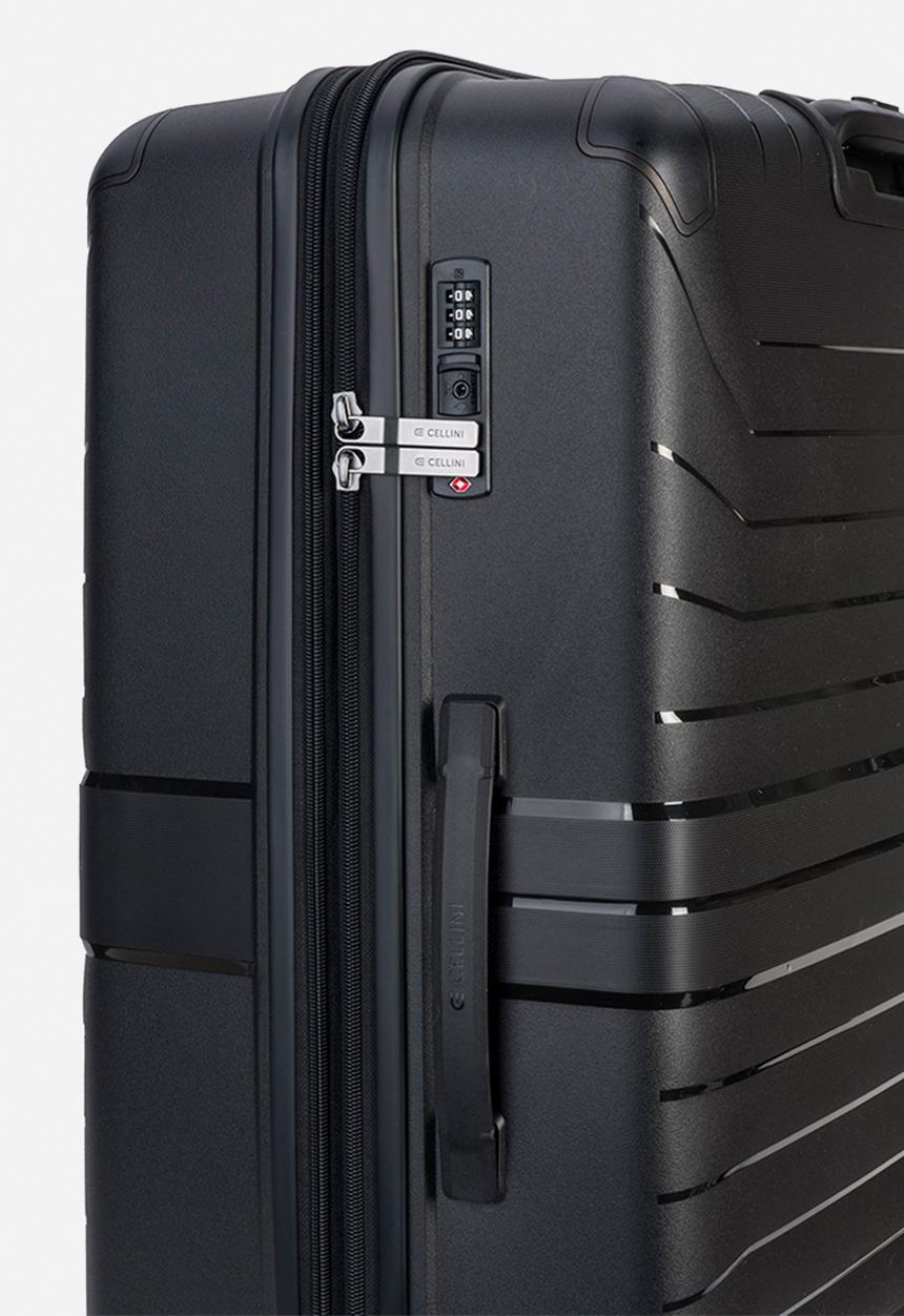 Cellini - Guardlite Trolley Case - Black