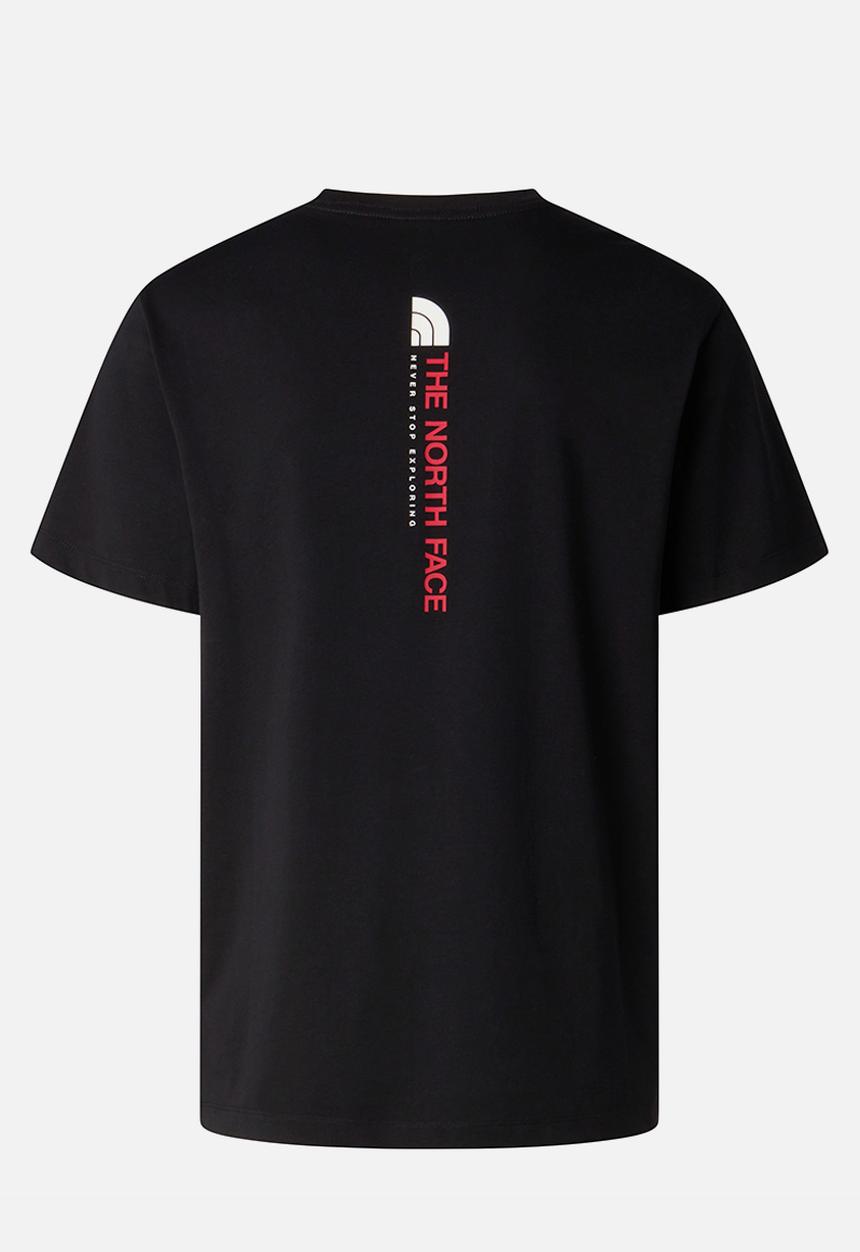 The North Face - Vertical Regular Short Sleeve Tee-Graphic - Tnf Black