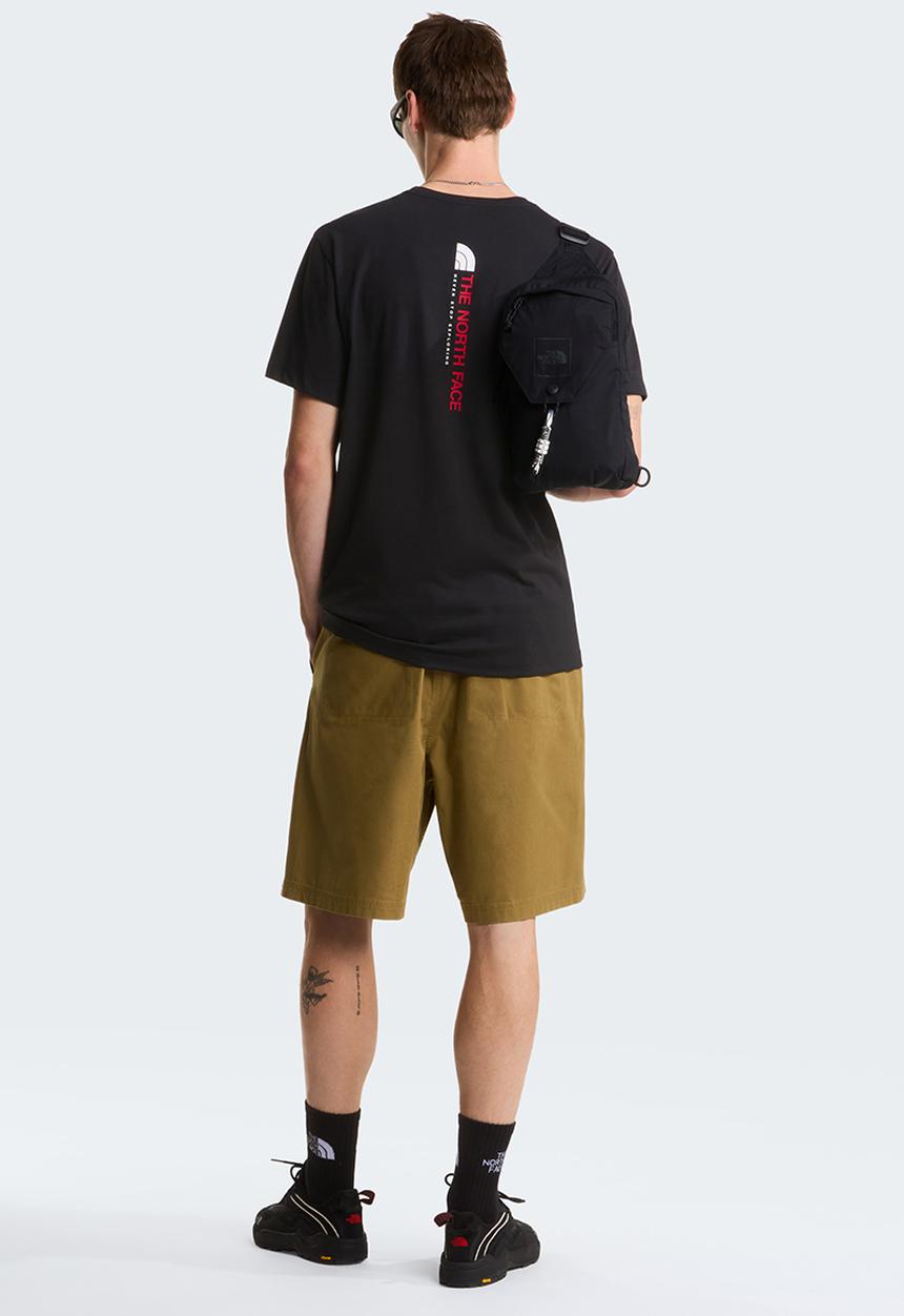 The North Face - Vertical Regular Short Sleeve Tee-Graphic - Tnf Black
