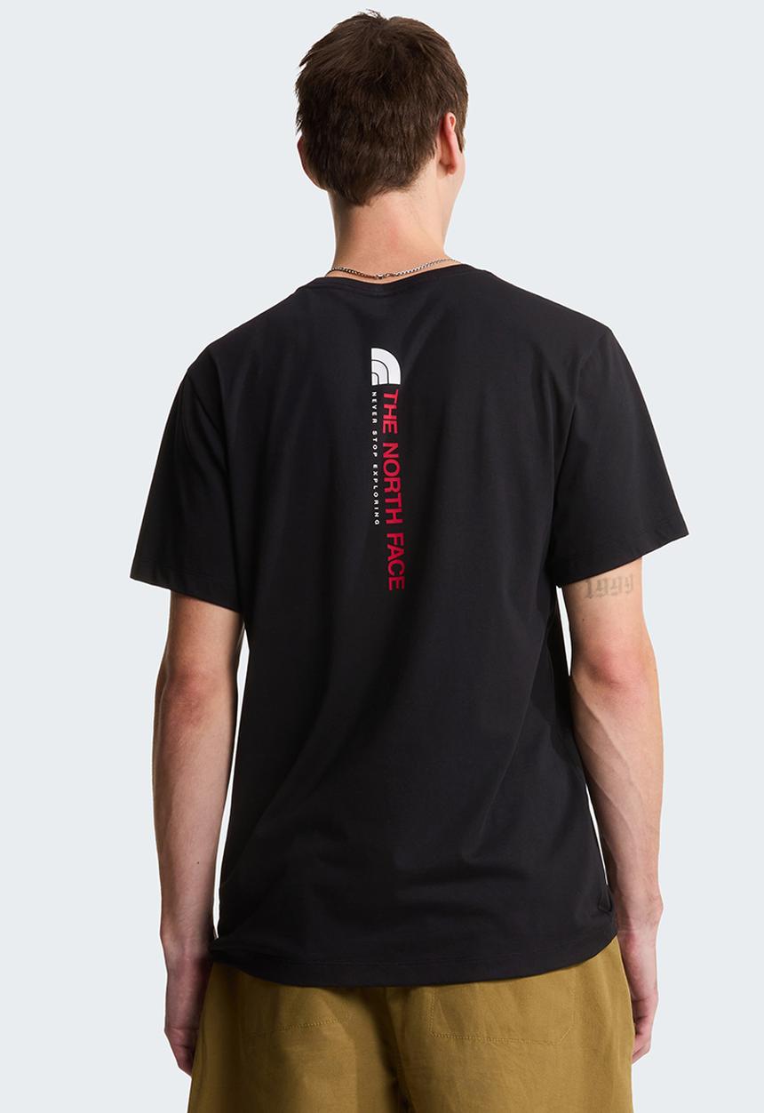 The North Face - Vertical Regular Short Sleeve Tee-Graphic - Tnf Black