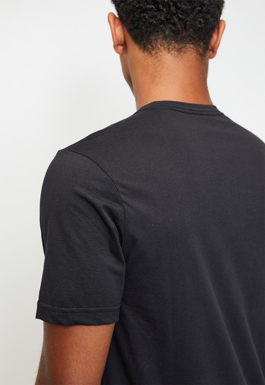 adidas Performance - Workout Ess Front Logo Tee - Black