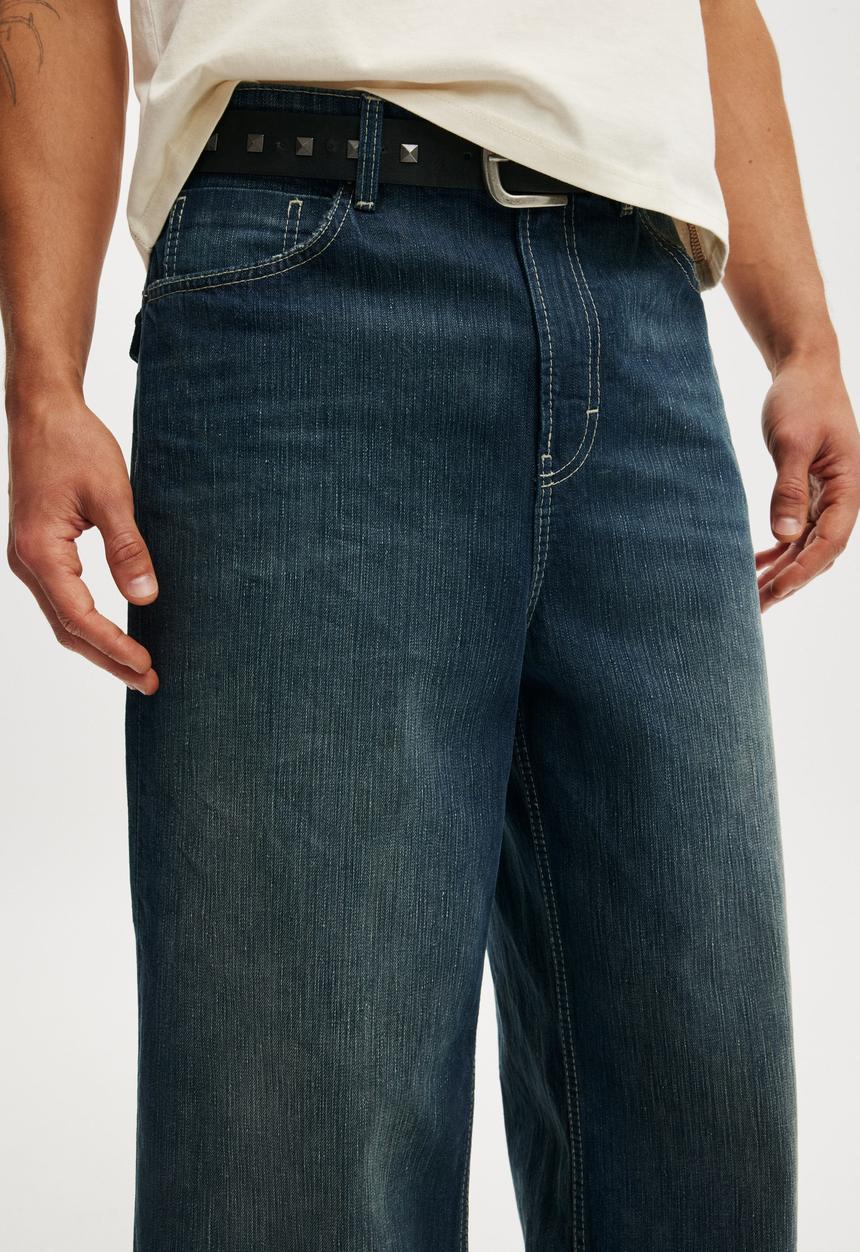 Cotton On - Super Baggy Jean - Shibuya Blue