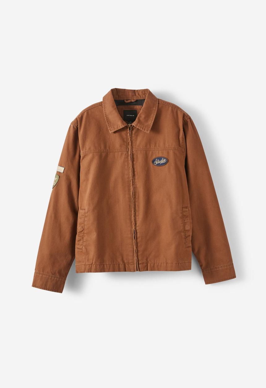 Cotton On - Garage Jacket - tobacco