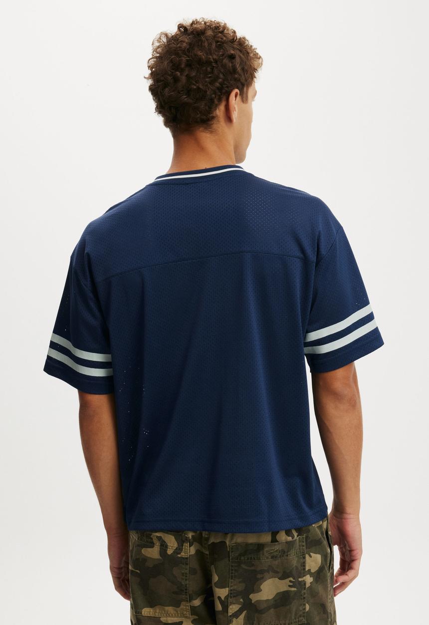 Cotton On - Football Jersey - Indigo/Eight Racing