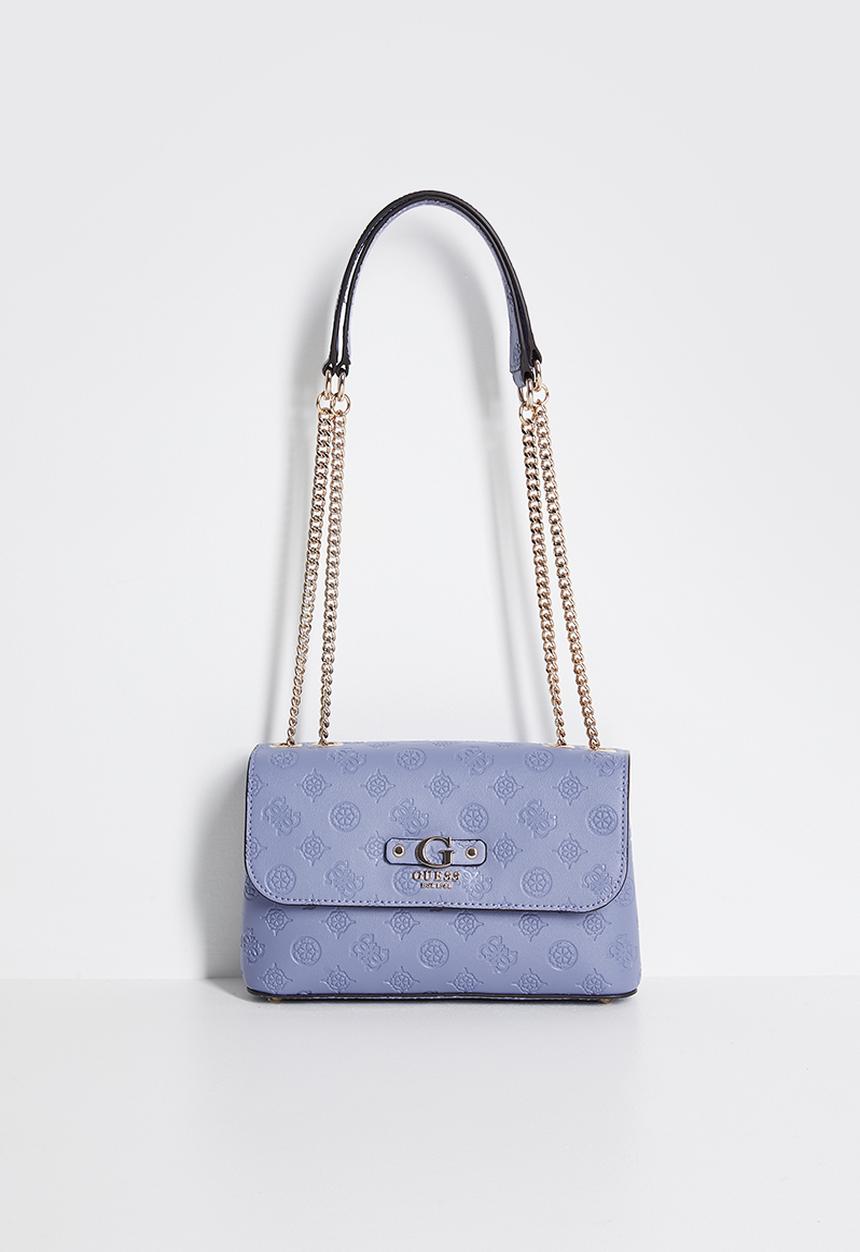 GUESS - Dita Convertible Crossbody Flap - Blue