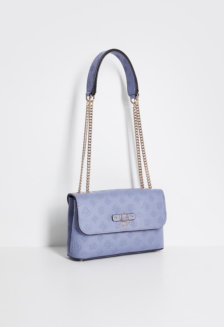 GUESS - Dita Convertible Crossbody Flap - Blue