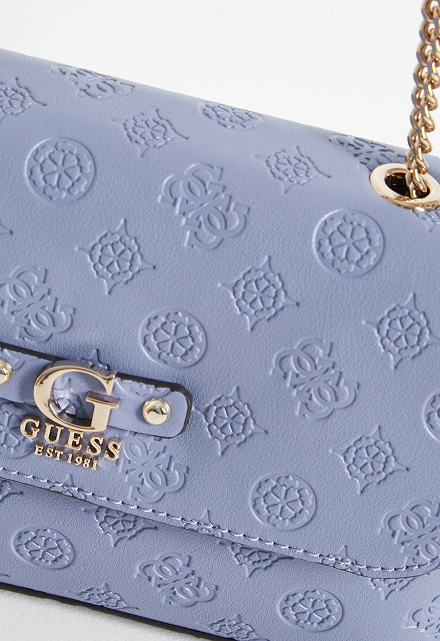 GUESS - Dita Convertible Crossbody Flap - Blue