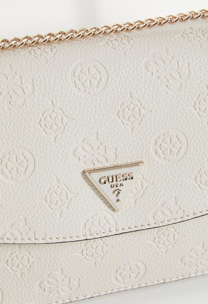 GUESS - Cresidia Ii Cnvrtbl Crossbody Flap - Off White