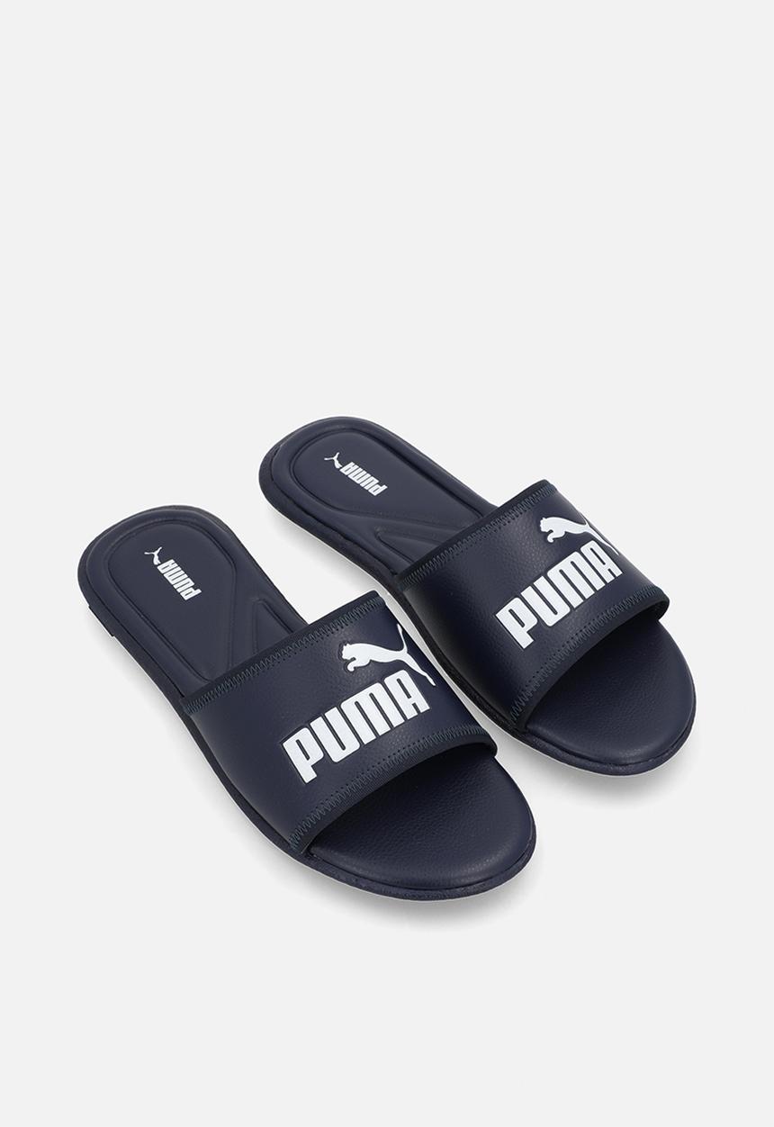 PUMA - Sporty Slide Z ZADP -  Navy- White