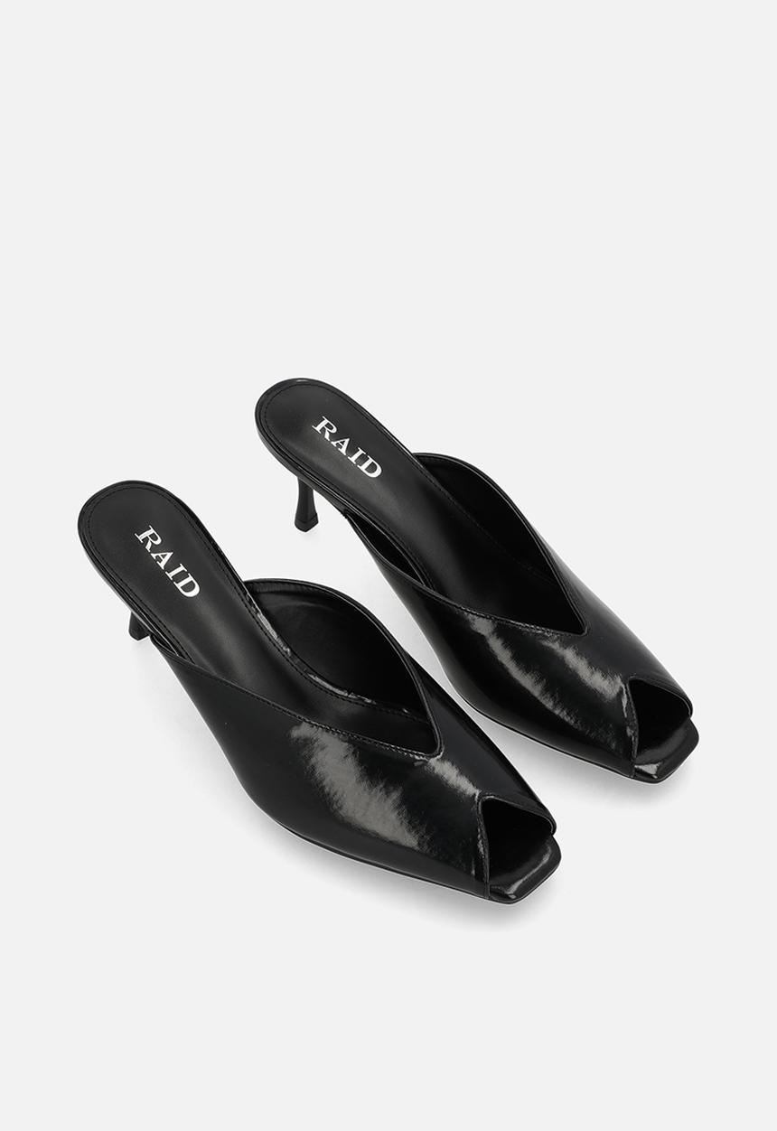 Raid London - Sonika stiletto mule heel - black 