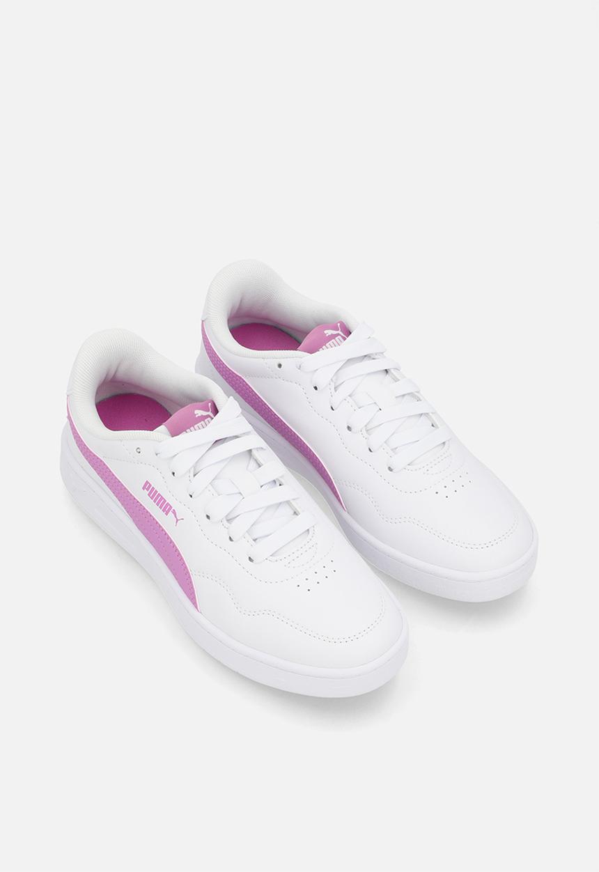 PUMA - Court Lally Jr - Puma White-Mauve Pop