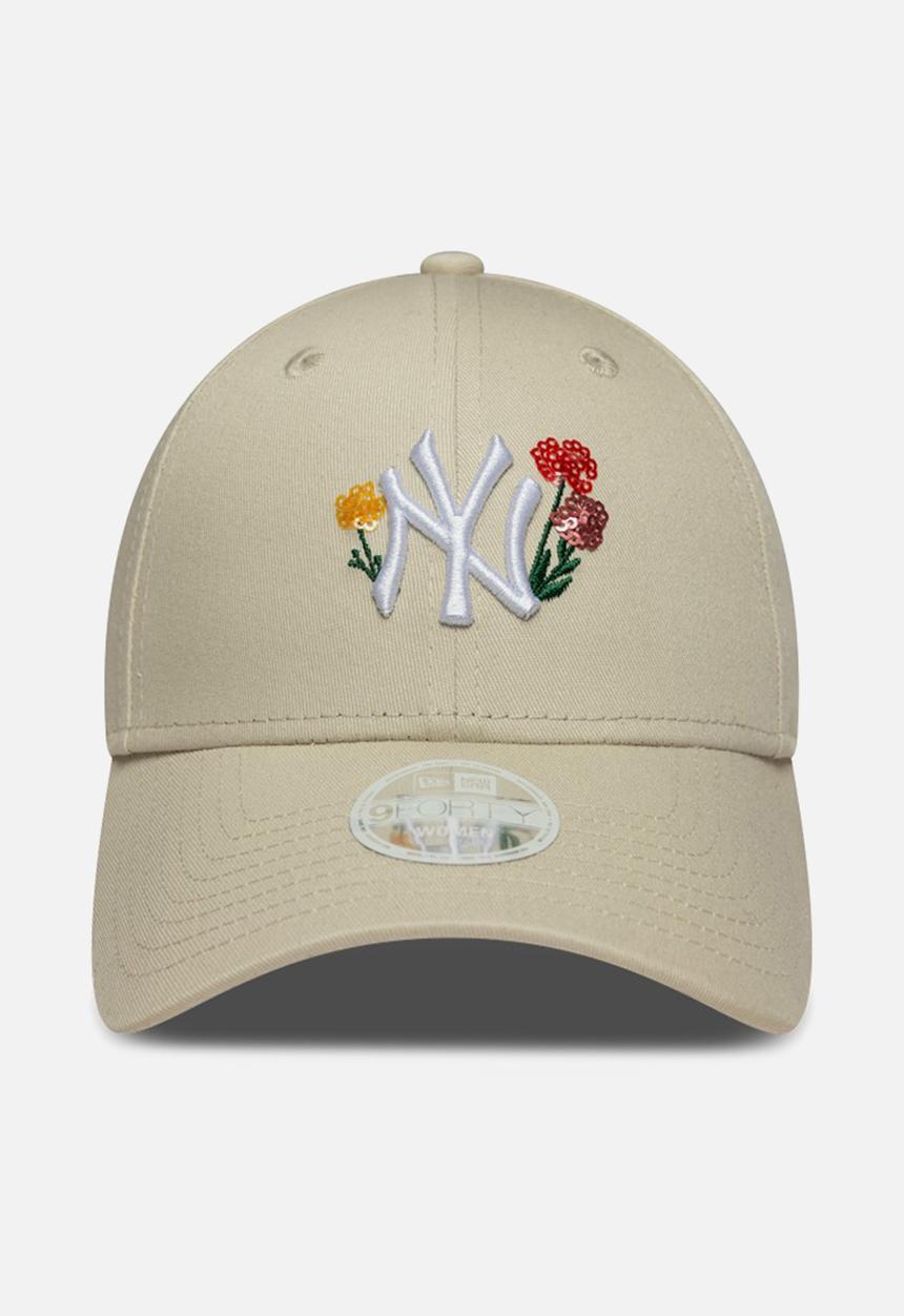 New Era - Female Floral Icon 9Forty®New York Yankees -Tan