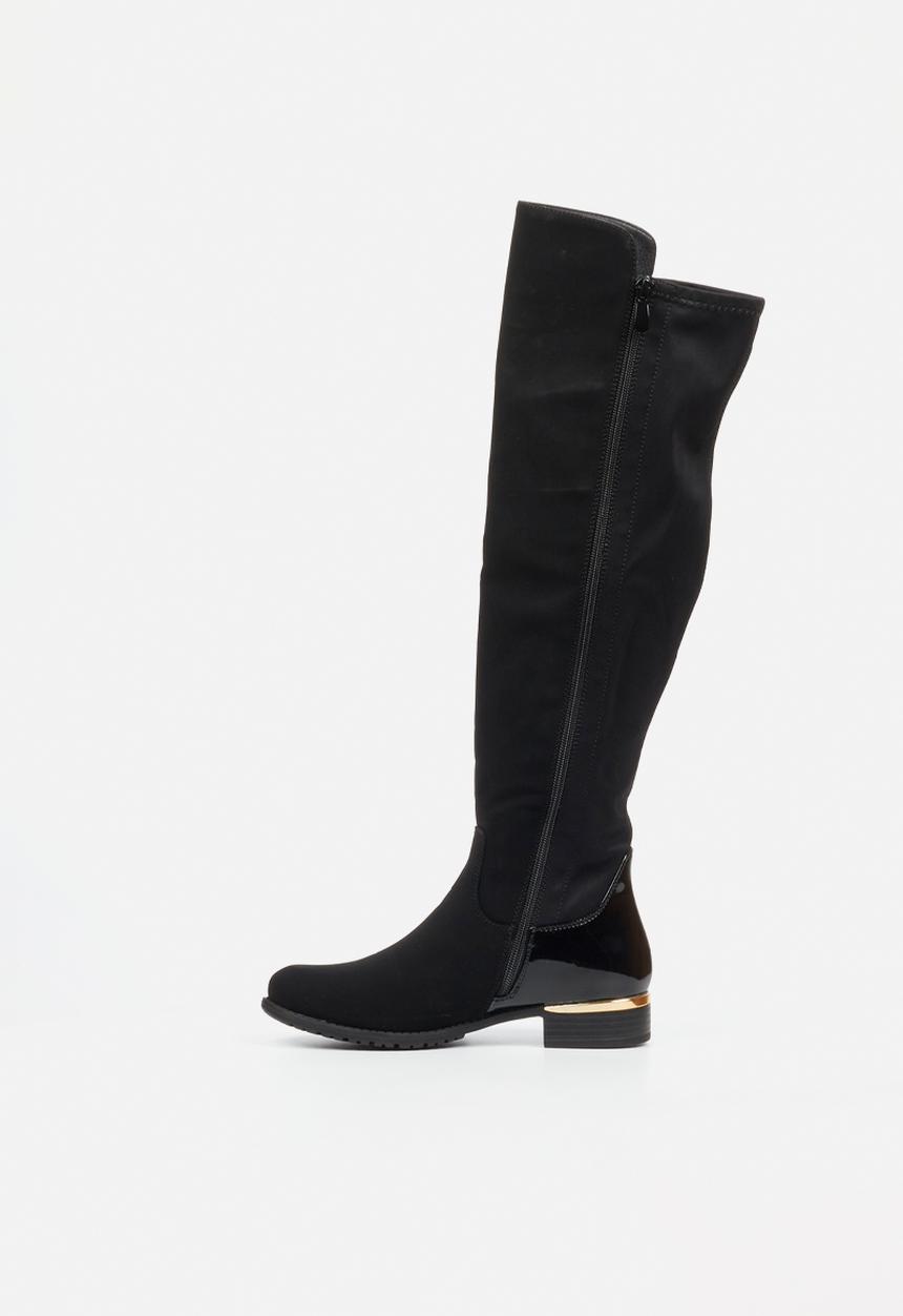 Miss Black - Hadar 24 stretch rider boot - black