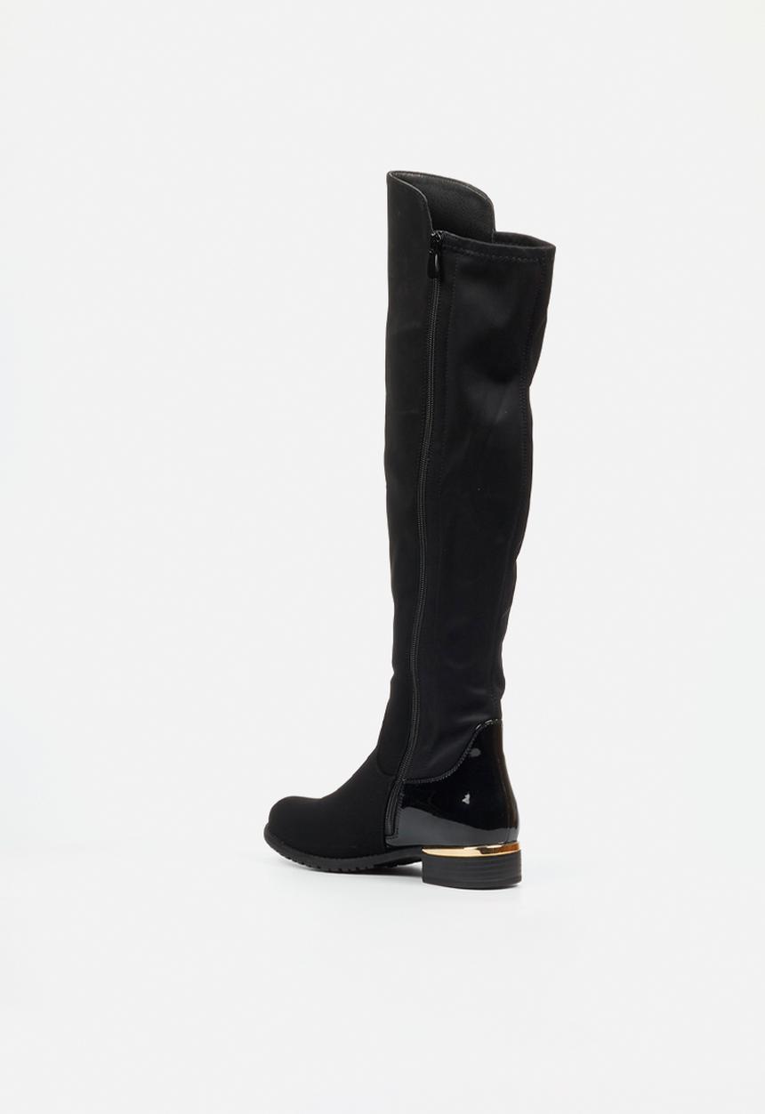 Miss Black - Hadar 24 stretch rider boot - black