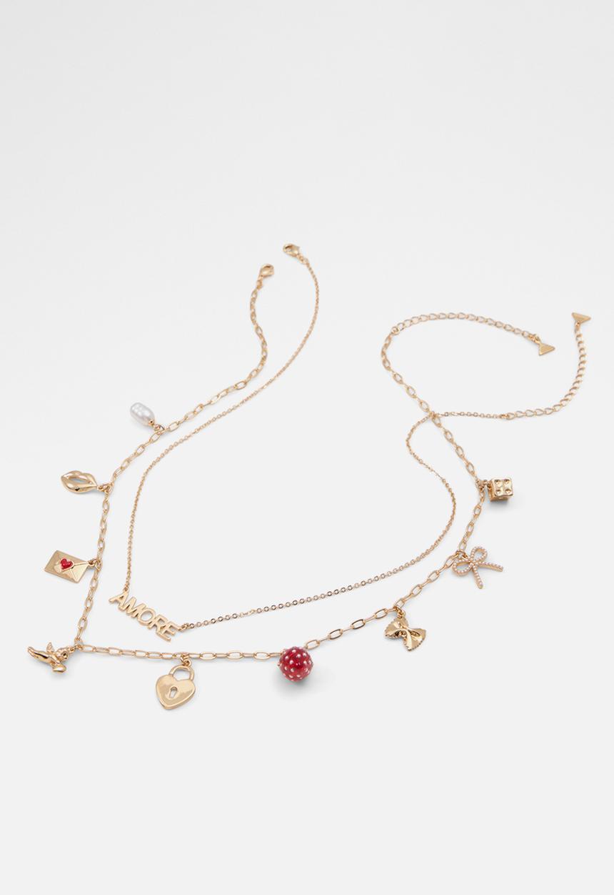 ALDO - Lovecharmed Red Necklace