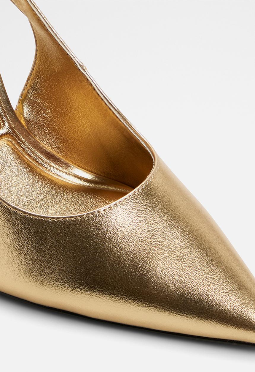 ALDO - Deluna court heel - gold