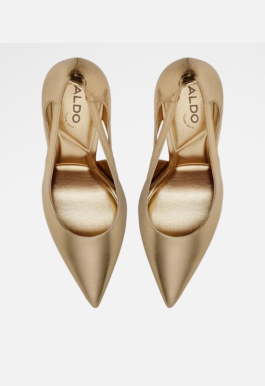 ALDO - Deluna court heel - gold