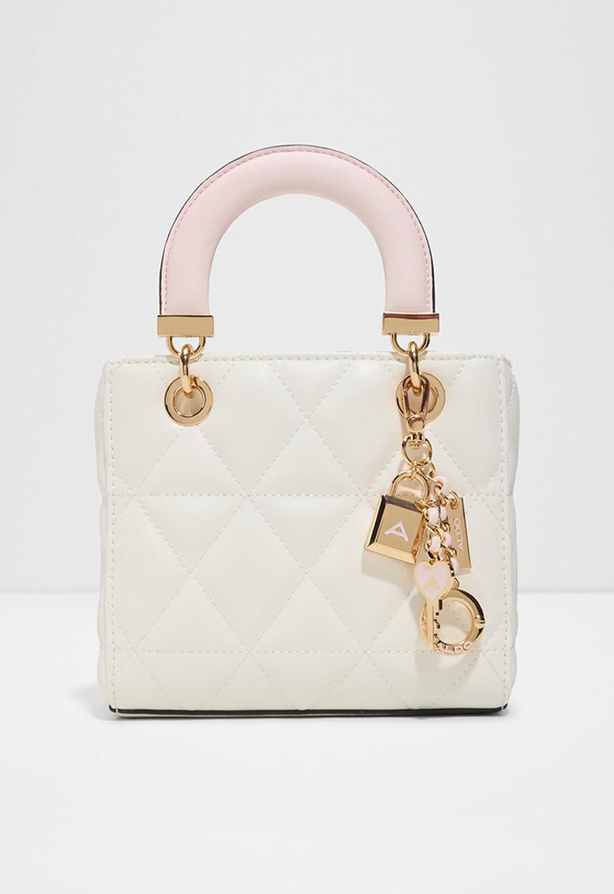 ALDO - Florense Top Handle - Wht/Lt Pink