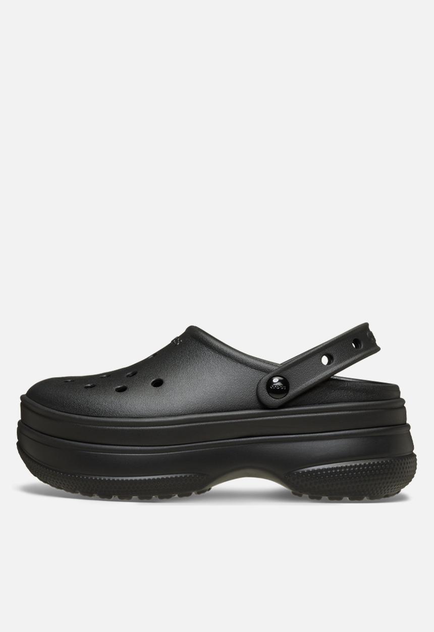 Crocs - Classic Stacked Clog - Black/Black