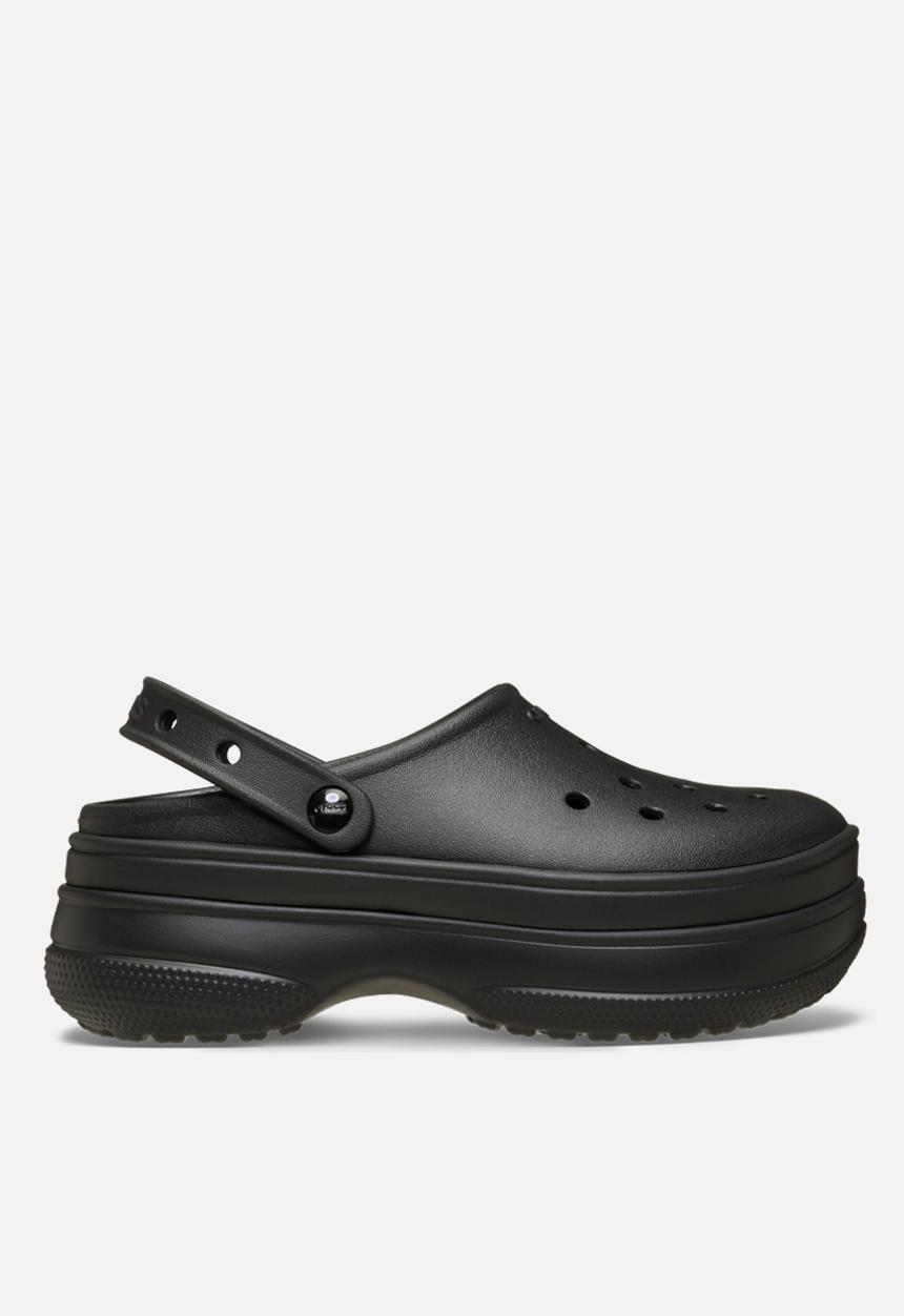 Crocs - Classic Stacked Clog - Black/Black